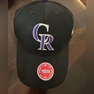 MLB Colorado Rockies Baseball Hat Youth OS NWOT